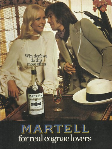 Martell cognac original - original, 1973