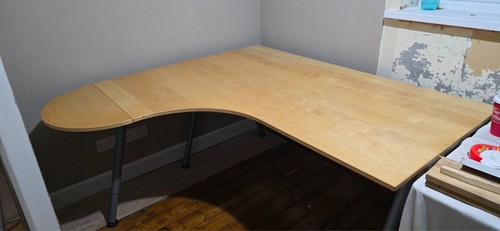 Ikea galant home office - ikea, height