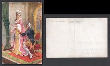 J Kranzle Minna von Barnhelm Comedy Play Postcard FH&S 5161 Postcard