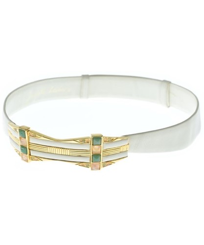 Judith leiber belts white - judith,