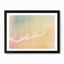 Abstract Beach Wave Art Print