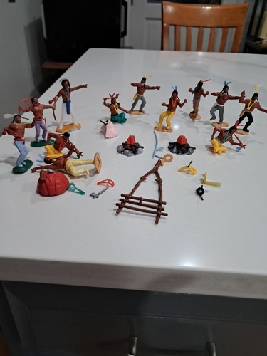 Lrg lot timpo toys native - toys,