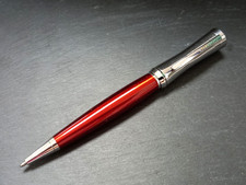 Cross Rollerball Ballpoint Pen Red Chrome 13cm 30.20 Grams