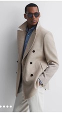 Reiss Ellis Wool Blend Coat L