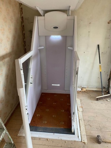 Through floor wheelchair home - through,