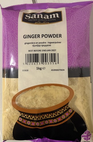Ginger powder 1kg - powder,