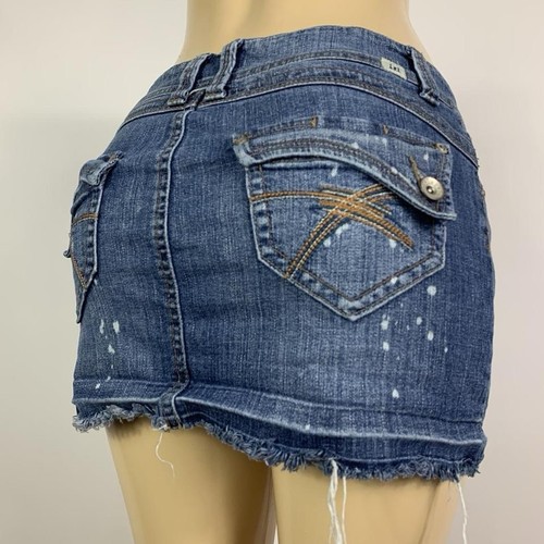 Y2k micro mini - mini, denim