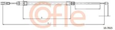 Handbrake cable Left Rear 10.7815 COFLE for PORSCHE 911 911 Convertible