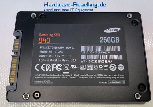 Samsung ssd 840 250gb - samsung,