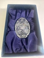 FABERGE #0222 Cut Crystal Egg
