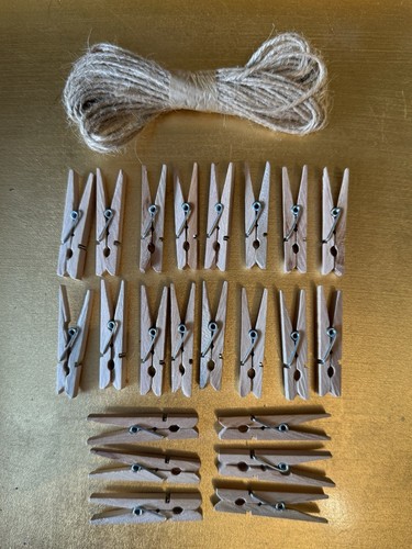 Job lot wooden pegs 5 - of,
