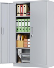 Metal Storage Cabinet with 2