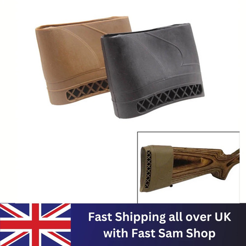 Rifle rubber buttstock pad gun - rubber,