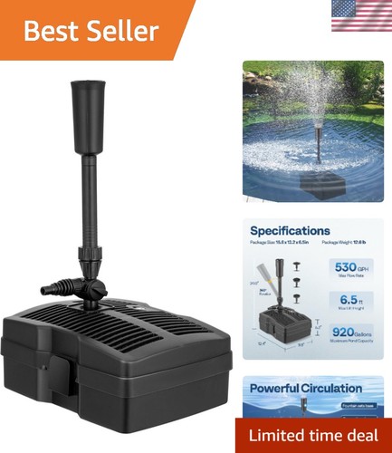 Ultra quiet 530gph - ultra-quiet,