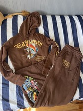 Ed Hardy Brown 2-Piece Zip
