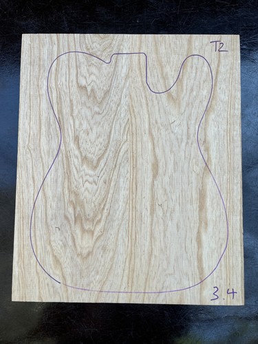 Swamp ash two piece guitar - swamp,