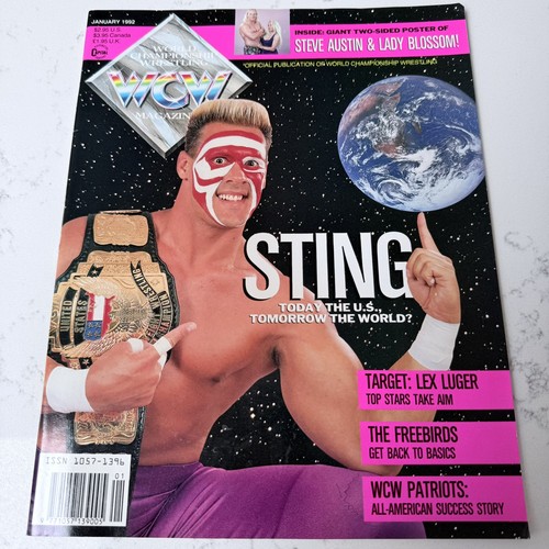 Wcw magazine vgc with - wcw,