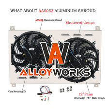 Radiator Shroud &  Fan + Relay