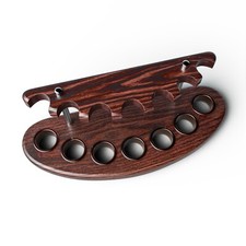 Tobacco smoking pipe rack for