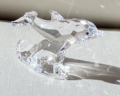 Swarovski crystal baby dolphin - swarovski,