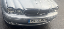 JAGUAR X-TYPE SALOON  2007 FRONT BUMPER SILVER MDZ JAGUAR X-TYPE BUMPER