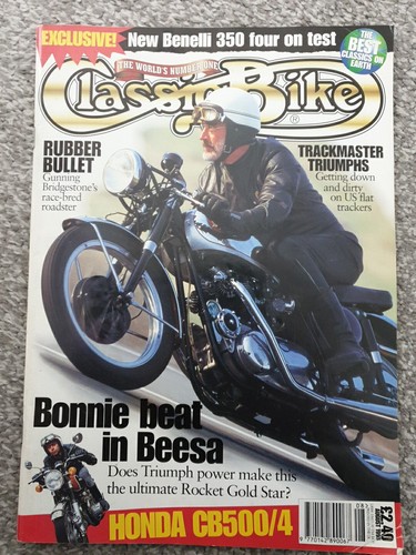 Classic bike magazine aug 1996 - magazine,
