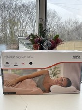 TEMPUR Original Ergonomic Pillow - Queen MEDIUM - Memory Foam Neck Support