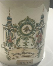 Vintage Crown Devon Orange Marmalade Pot