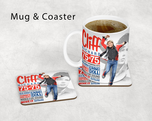 Cliff richard inspired mug - richard, &