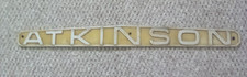 Original  vintage ATKINSON lorry badge in unrestored condition 