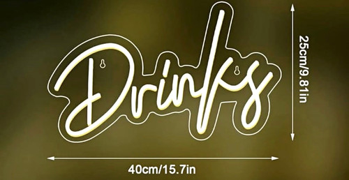 Brooklyn neon light drinks - brooklyn,