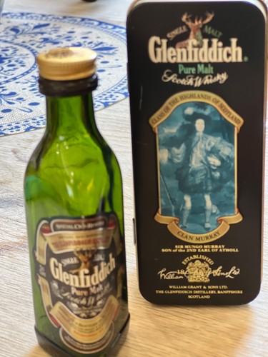 Minature whisky scotch empty - minature,