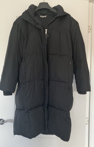Whistles black long puffer - long,