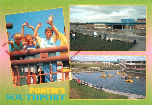 Picture postcard southport - picture, postcard-:southport