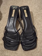 Primark Black Strapy Block