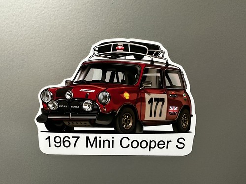Classic mini cooper cartoon - mini,