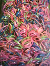 1000  Small Elastic Hair Bands Braids Poly Rubber Plaits Braiding Mini  