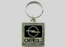 Opel Astra Manta Kadette Corsa Vintage Keyring Key Fob Chromed Cast Metal