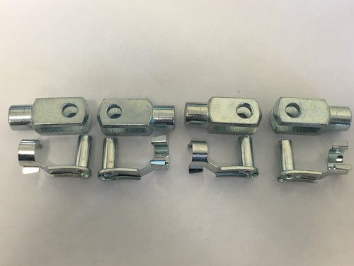 Clevis and pin zinc plated - and,