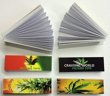 500 Roach Filter Tips Red 10 Books Of 50 Roaches Booklet Card Rolling Best Price