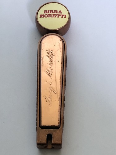 Birra moretti pump handle - pump,