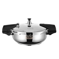 Double Handle Pressure Cooker 304 Stainless Steel Mini Pressure Pot Cookware