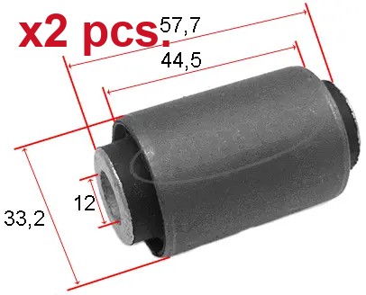 Pcs mounting control - x2,