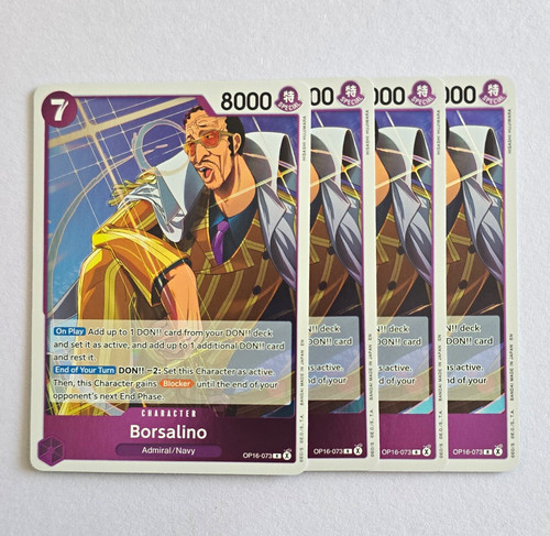 One piece tcg borsalino - one,