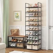 Tall Shoe Rack 10 Tiers