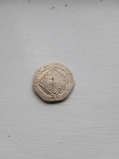 2014 castle rushen clock 20p coin circulated isle of man