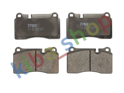Brake pads set front - set, fits