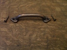 4" Gothic spear end pull handle bronze iron bow door pull handles buy 1, of 10