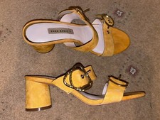 BNWT ZARA MUSTARD YELLOW BLOCK