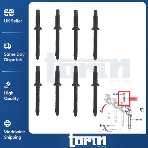 Injector stud kit for ford - 8x,